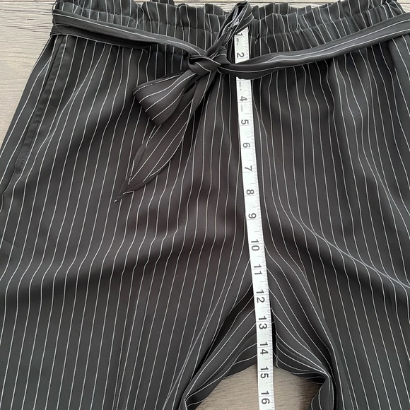 Womens Nine.eight Flare striped Black pants sz 10 - Picture 10 of 12